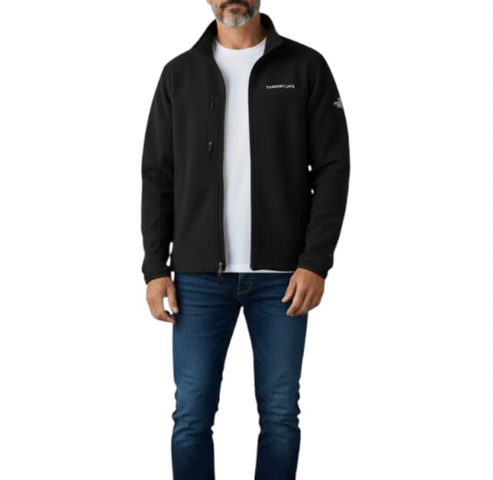 THE NORTH FACE Windwall Full Zip Jacket Men M Black Tandem/Life Everyday Travel